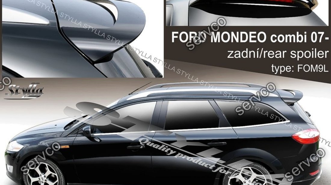 Eleron haion luneta tuning sport Ford Mondeo Mk4 Turnier Estate Combi 2007–2014 v2