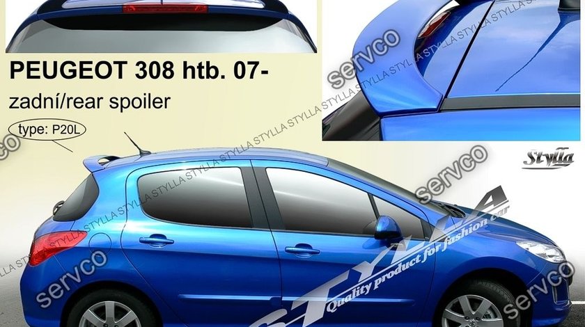 Eleron haion luneta tuning sport Peugeot 308 GT Gti HB Vti 2008-2013 v2