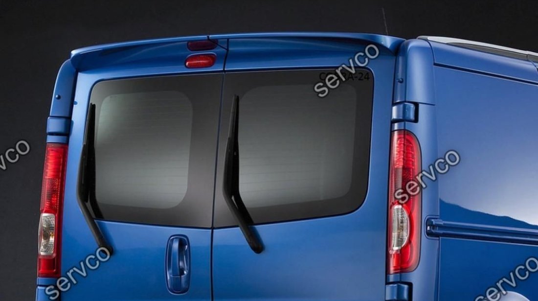 Eleron haion luneta usa usi spoiler tuning sport Renault Trafic Mk2 X83 2001-2014 v1