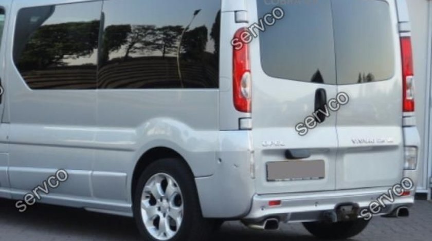 Eleron haion luneta usa usi spoiler tuning sport Renault Trafic Mk2 X83 2001-2014 v1