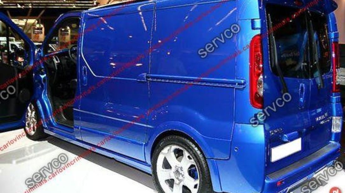 Eleron haion luneta usa usi spoiler tuning sport Renault Trafic Mk2 X83 2001-2014 v1