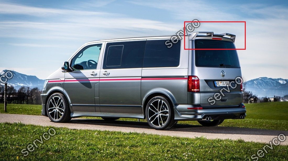 Eleron haion portbagaj tuning sport VW T6 ABT 2015-2018 v2