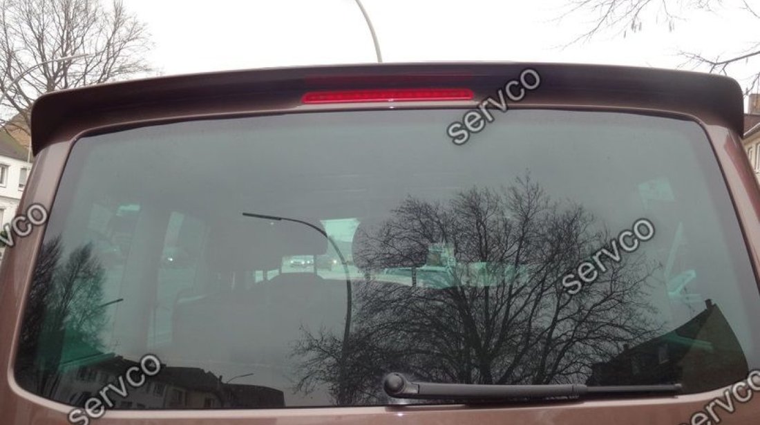 Eleron haion tuning sport spoiler Volkswagen Transporter Multivan Caravelle T5 2003-2009 v2