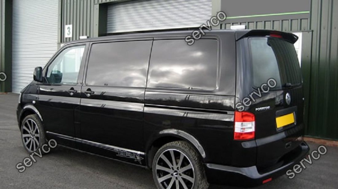 Eleron haion tuning sport spoiler Volkswagen Transporter Multivan Caravelle T5 2003-2009 v2