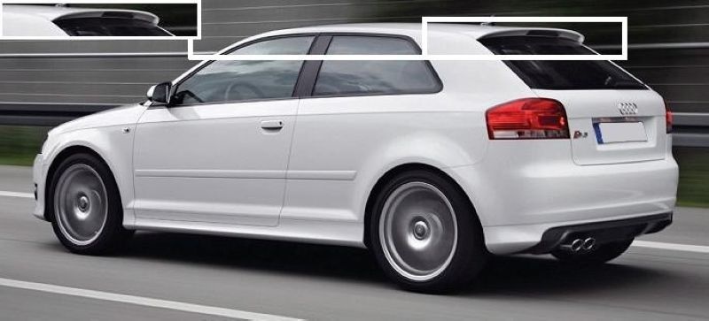 Eleron hayon Audi A3 8P S3 S 3 2003 Coupe