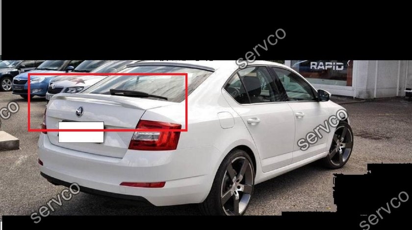 Eleron HB portbagaj  tuning sport Skoda Octavia 3 Sedan Hatchback 5E RS 2013-2017 v3