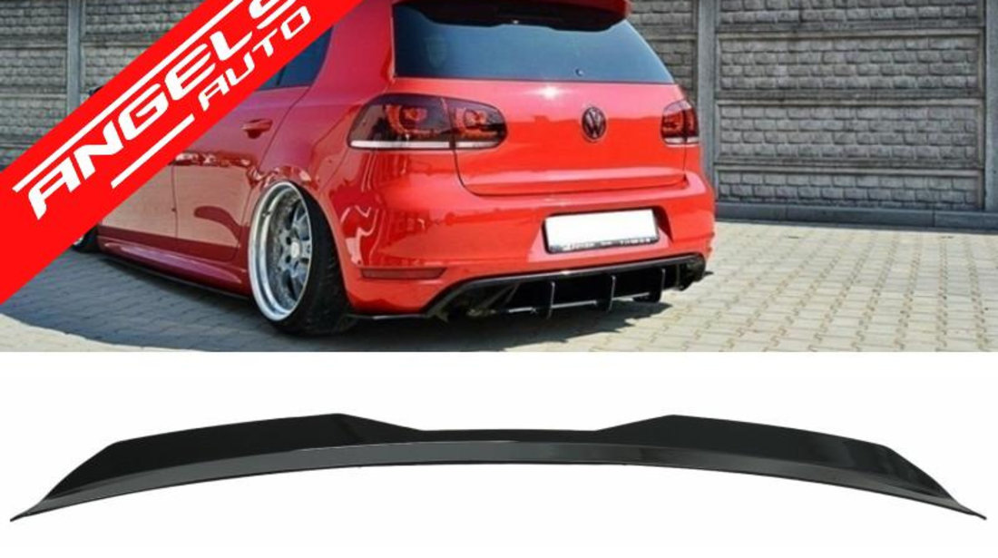 Eleron Luneta Add On Golf 6 Hatchback (2008-2012) GTI Negru Lucios