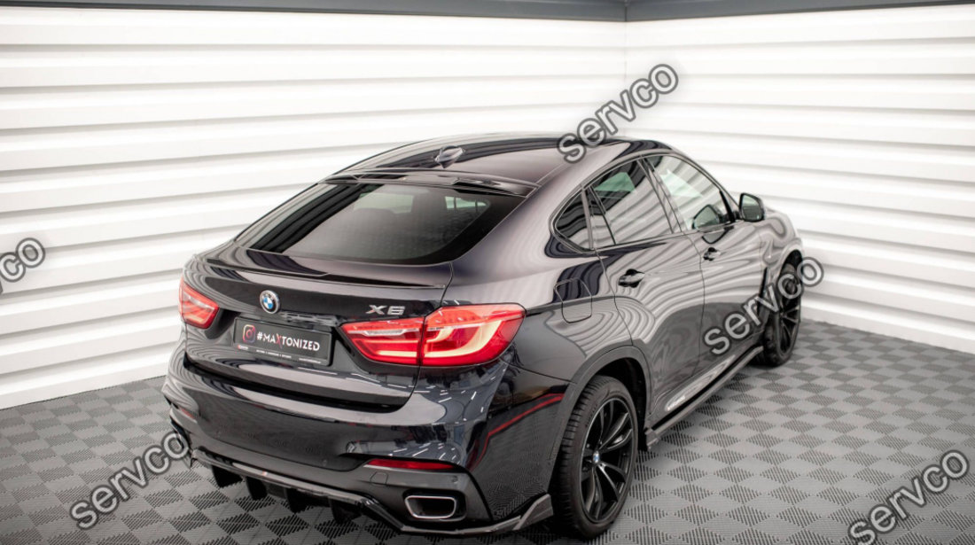 Eleron luneta Bmw X6 F16 M-Pachet 2014-2019 v3 - Maxton Design