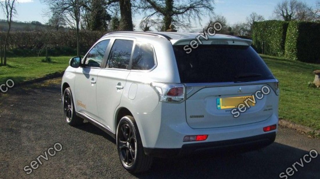 Eleron luneta haion spoiler tuning sport Mitsubishi Outlander Mk3 2012-2018 v2