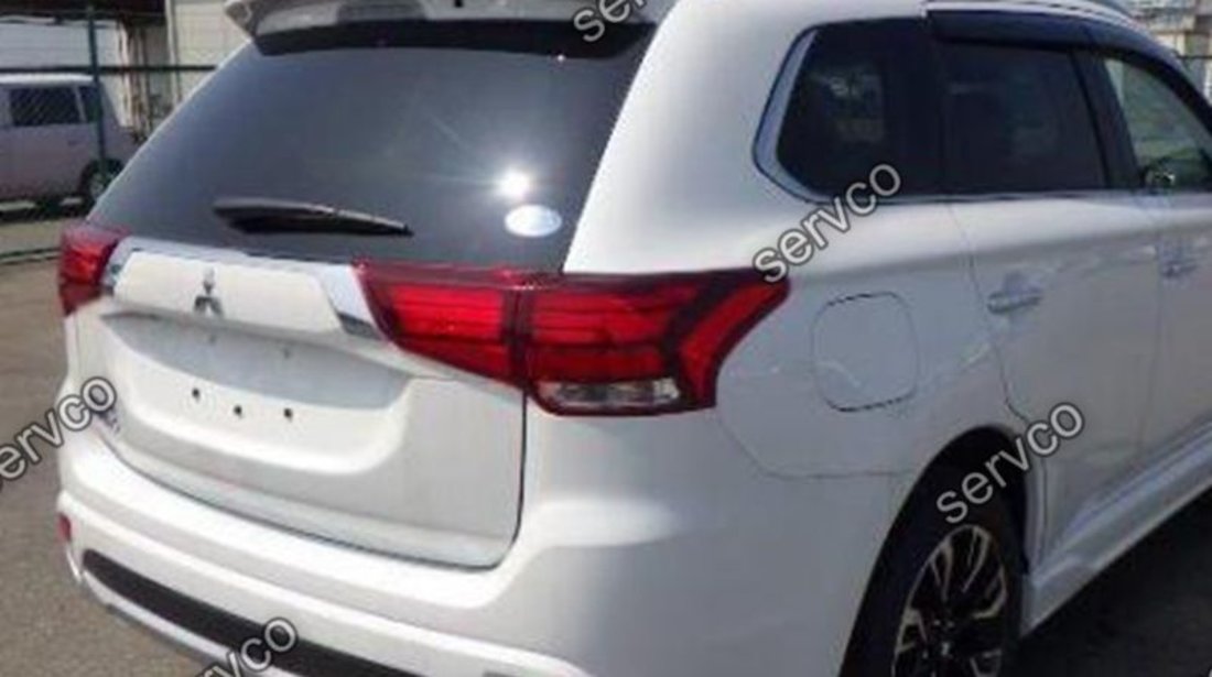 Eleron luneta haion spoiler tuning sport Mitsubishi Outlander Mk3 2012-2018 v2