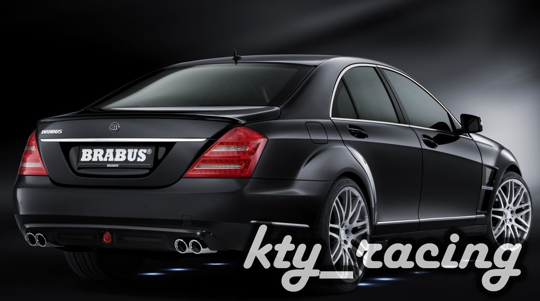 ELERON LUNETA MERCEDES S CLASS KLASS W221 MODEL BRABUS KIT MONTARE INCLUS