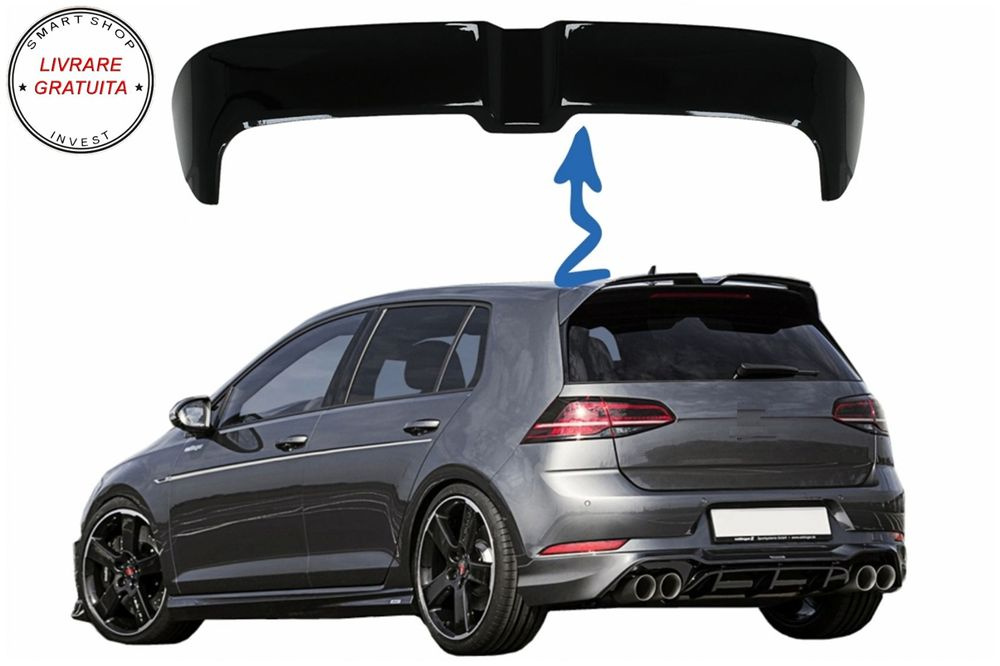 Eleron Luneta VW Golf 7 VII (2012-2017) GTI OETT Design Negru Lucios- livrare gratuita