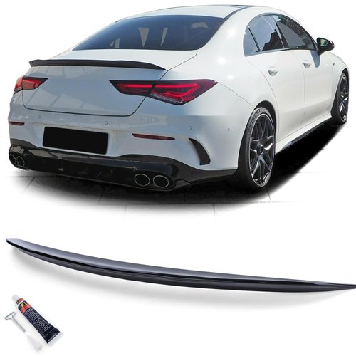 Eleron negru lucios Mercedes CLA C118 (2019+)