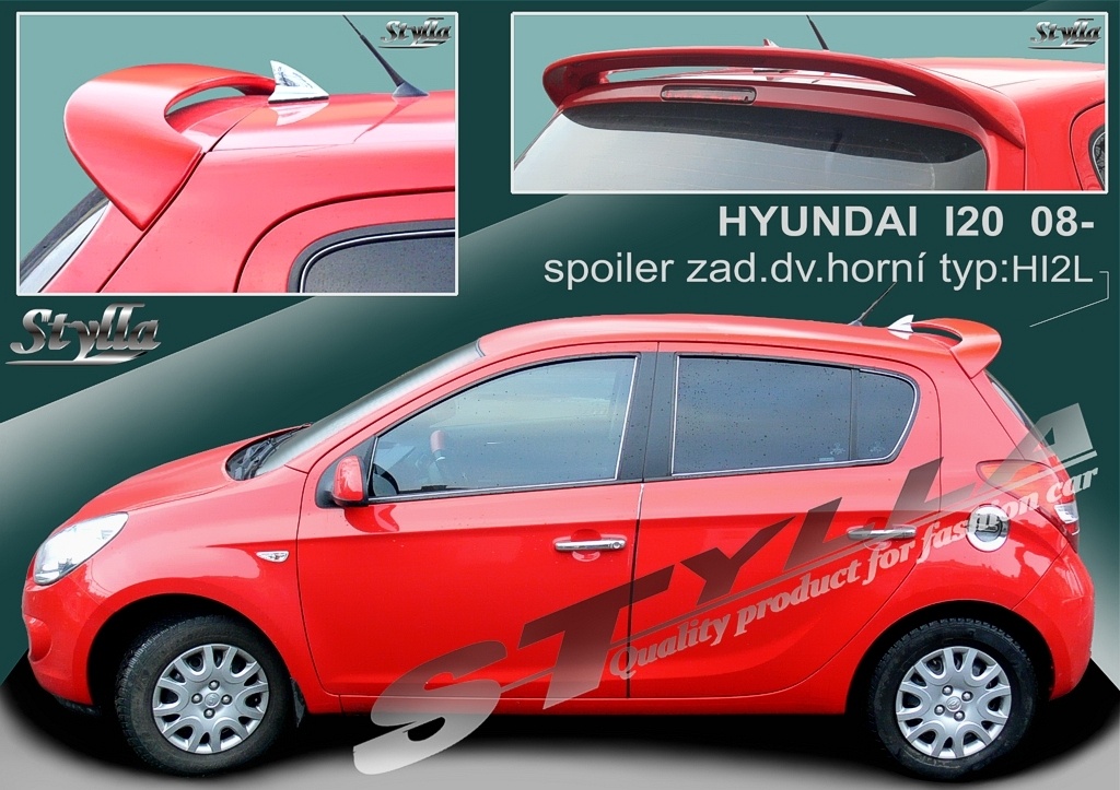 Eleron ornament adaos haion tuning sport Hyundai i20 2008-2014 v1