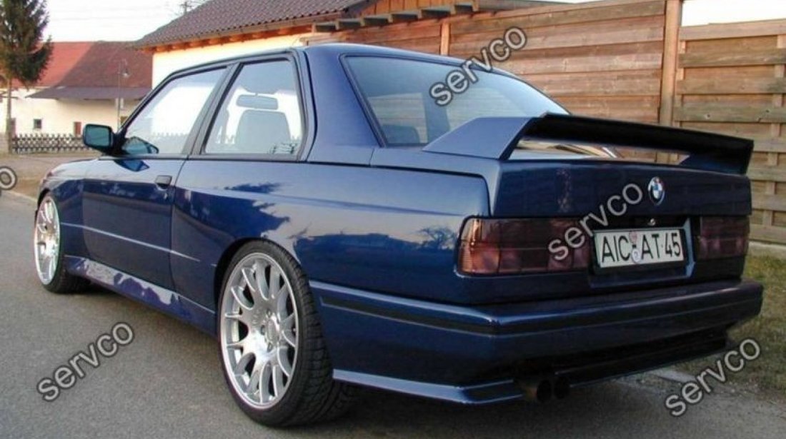 Eleron portbagaj Aero tuning sport BMW E30 Mtech M pack 2 v1