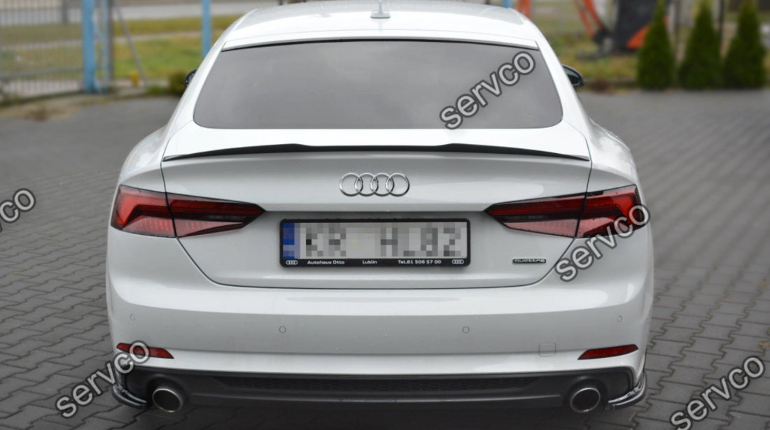 Eleron portbagaj Audi A5 F5 Mk2 Sportback S-Line 2016- v2 - Maxton Design