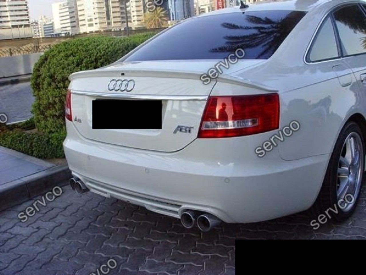 Eleron portbagaj Audi A6 2004-2011 din 3 piese ab look v3