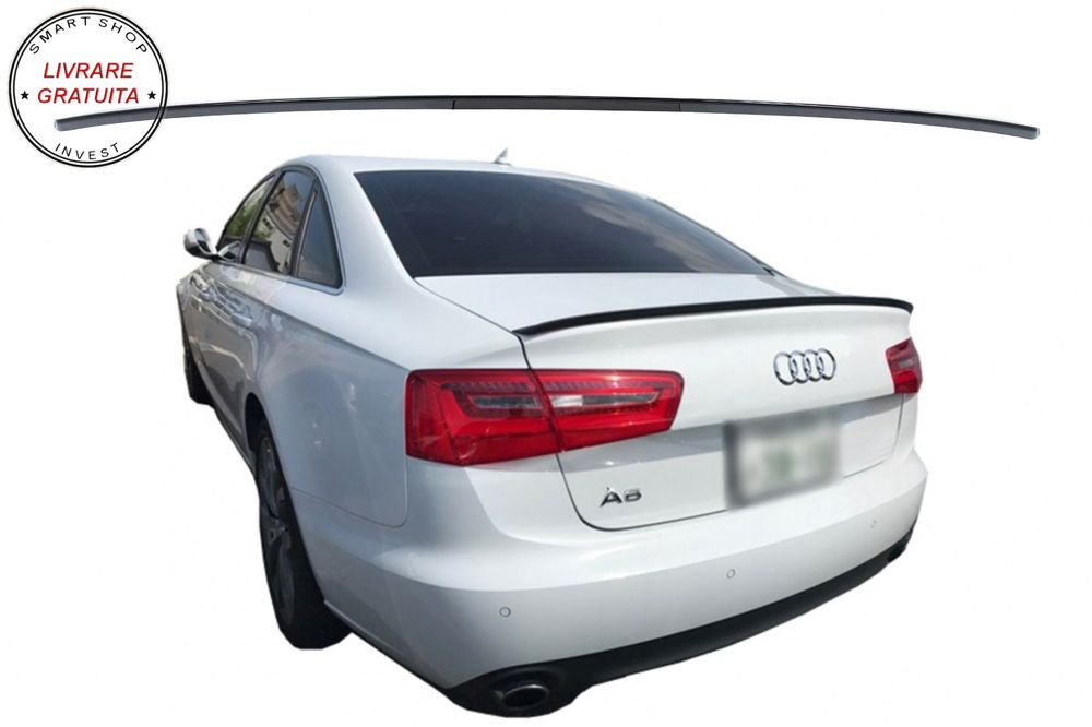 Eleron portbagaj Audi A6 C7 4G 4 Usi (2011-2018) Negru Mat- livrare gratuita