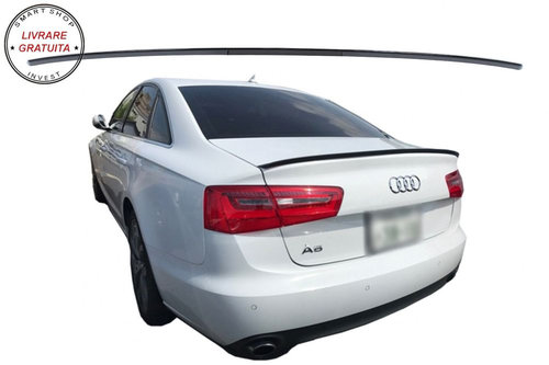 Eleron portbagaj Audi A6 C7 4G 4 Usi (2011-2018) Negru Mat- livrare gratuita