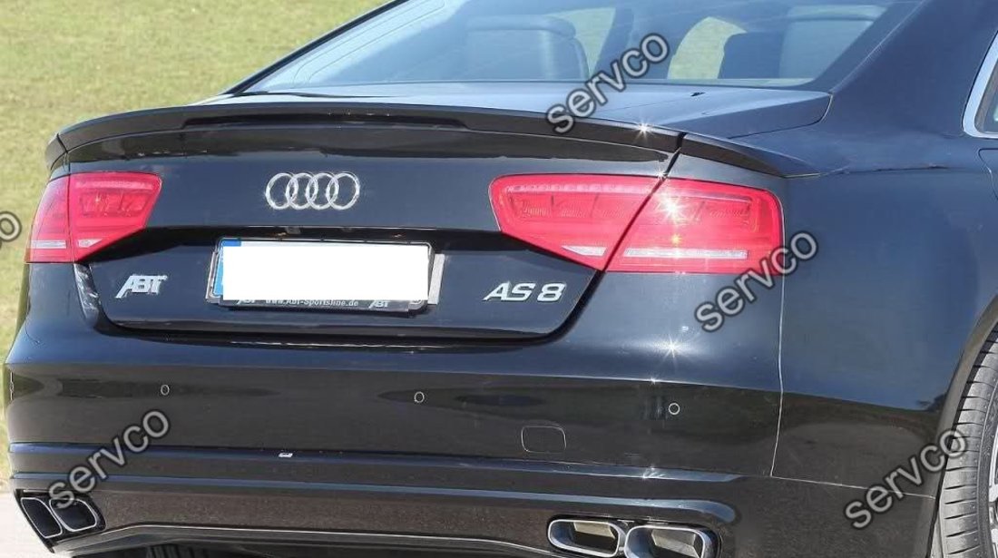 Eleron portbagaj Audi A8 D4 ABT Ab look 2010-2014 v1