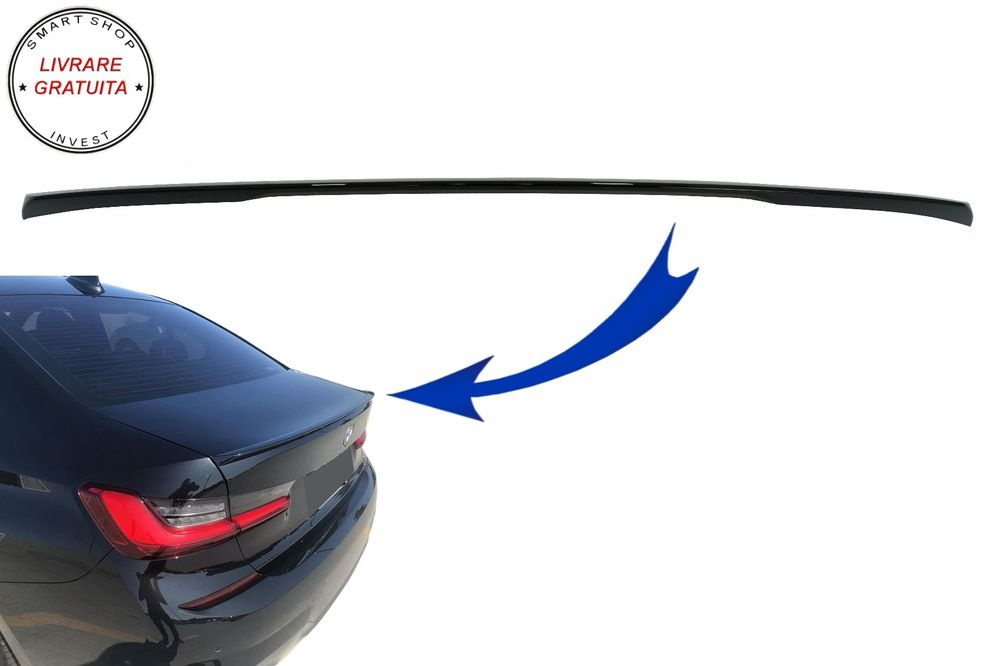 Eleron Portbagaj BMW 3 Series G20 Sedan (2019-up) Negru Lucios- livrare gratuita