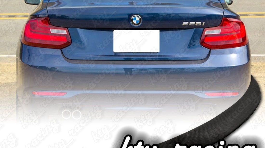 Eleron portbagaj BMW F22 material fibra carbon