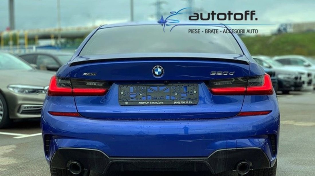 Eleron portbagaj BMW G20 Seria 3 (2018+) Negru lucios