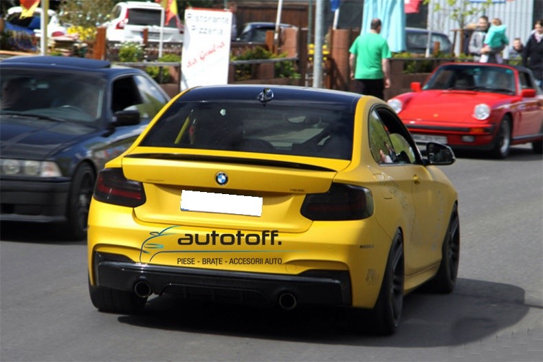 Eleron portbagaj BMW Seria 2 F22 (14-16) Black Look