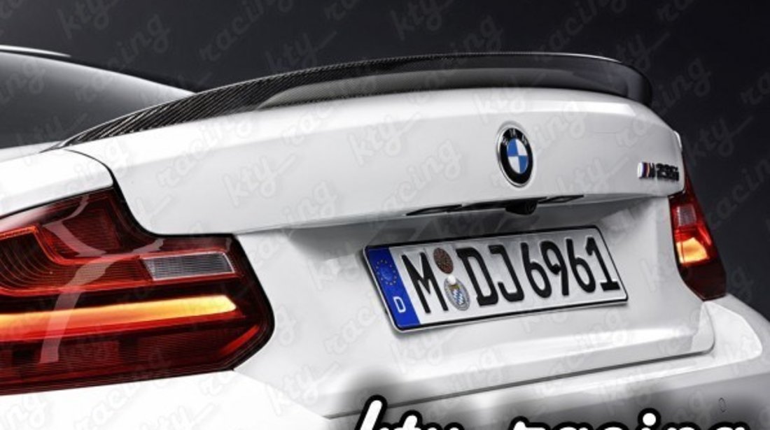 Eleron portbagaj BMW seria 2 F22 material fibra carbon