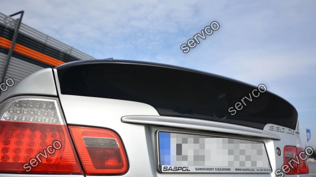 Eleron portbagaj BMW Seria 3 E46 Coupe M3 CSL LOOK 1998-2001 v3