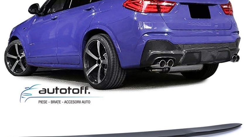 Eleron portbagaj BMW X4 F26 (14-17) Negru lucios