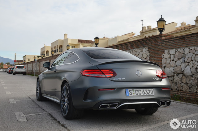 Eleron portbagaj C205  Mercedes C-Class Coupe C180 C350 C63 2016 AMG