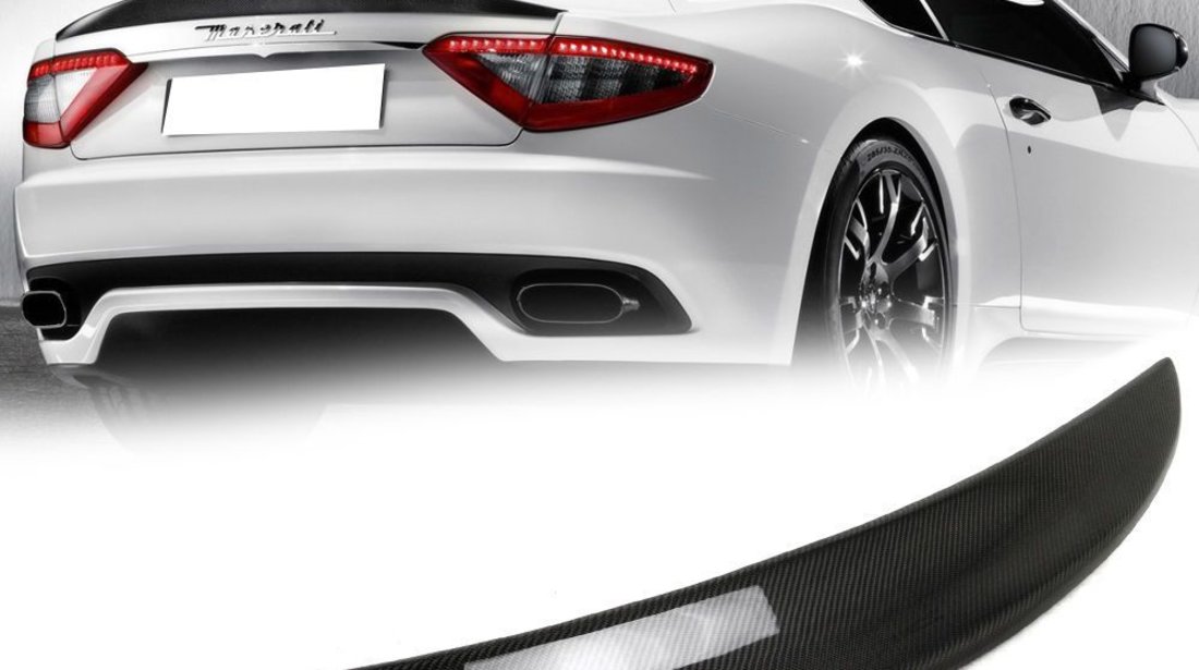 Eleron portbagaj Carbon Fiber Maserati GranTurismo GT 2D Coupe 2008-2014