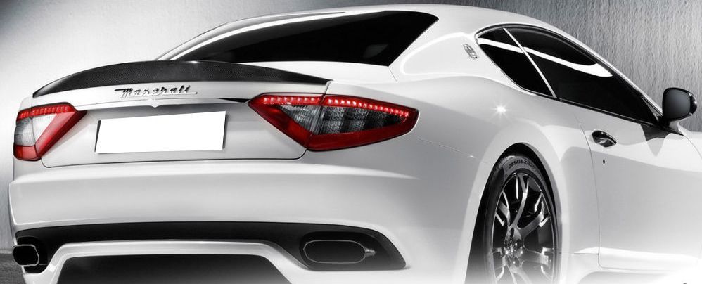 Eleron portbagaj Carbon Fiber Maserati GranTurismo GT 2D Coupe 2008-2014