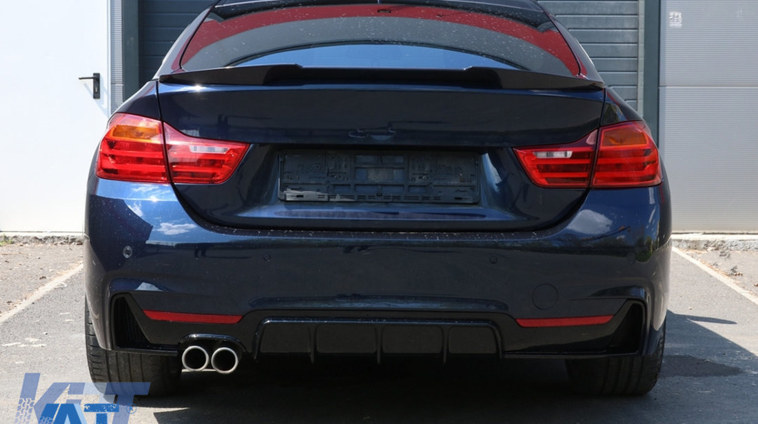 Eleron Portbagaj compatibil cu BMW Seria 4 F36 Gran Coupe (2014-2019) M4 Design Negru