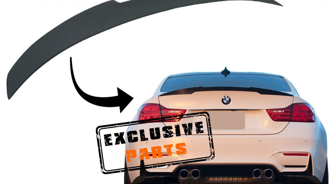 Eleron portbagaj compatibil cu BMW Seria 4 F36 Gran Coupe (Dupa 2014)