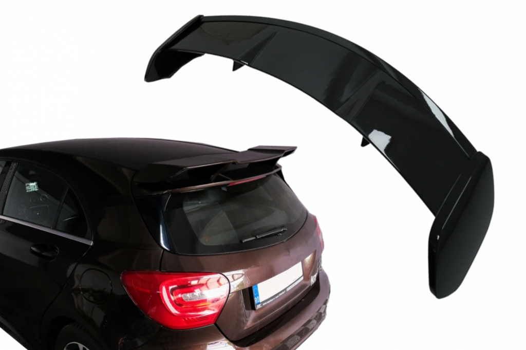 Eleron Portbagaj Compatibil Cu Mercedes-Benz A-Class W176 2012-2018 A45 Design Negru Lucios TSMBW176B