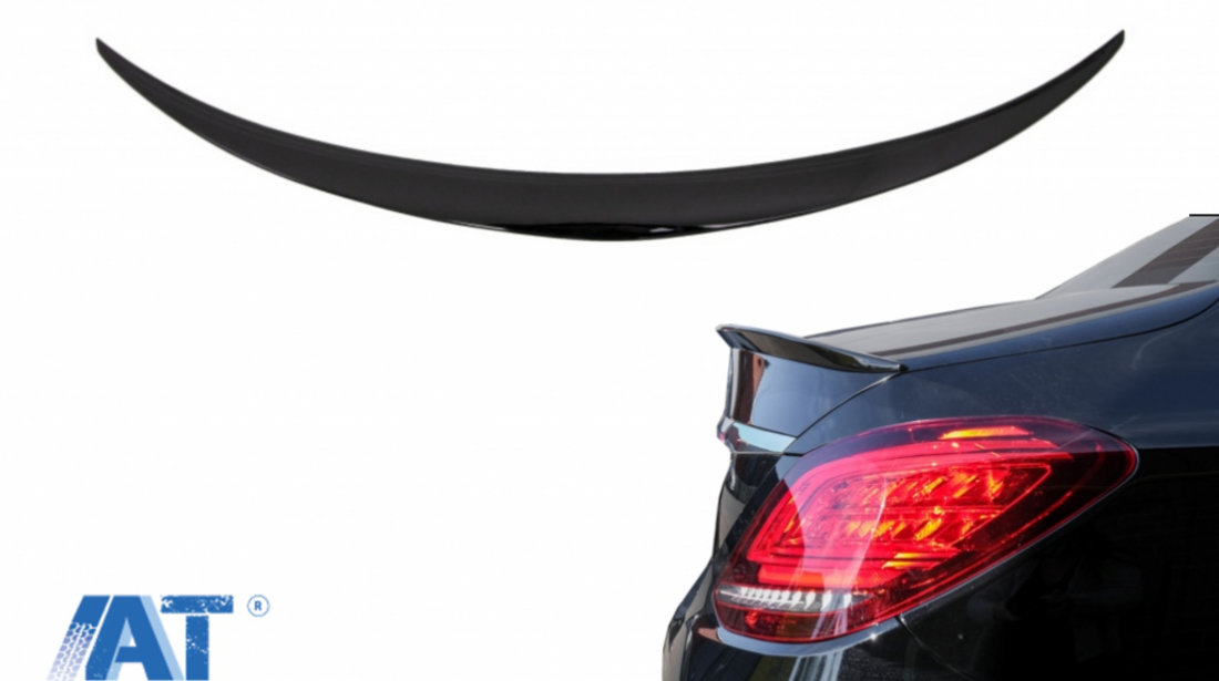 Eleron Portbagaj compatibil cu Mercedes C-Class W205 (2014-2020) Design Negru Lucios