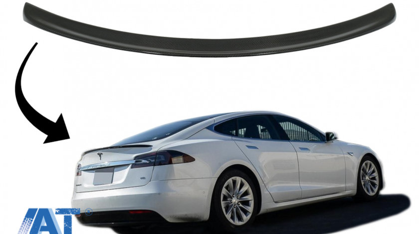 Eleron Portbagaj compatibil cu Tesla Model S (2012-up) Carbon Real