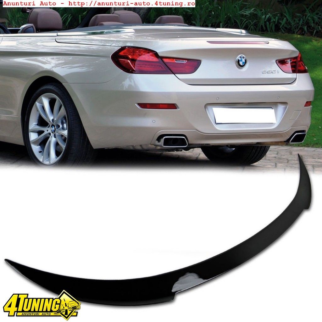 Eleron Portbagaj Hayon Capota Spate Bmw F12 seria 6 FIBRA CARBON