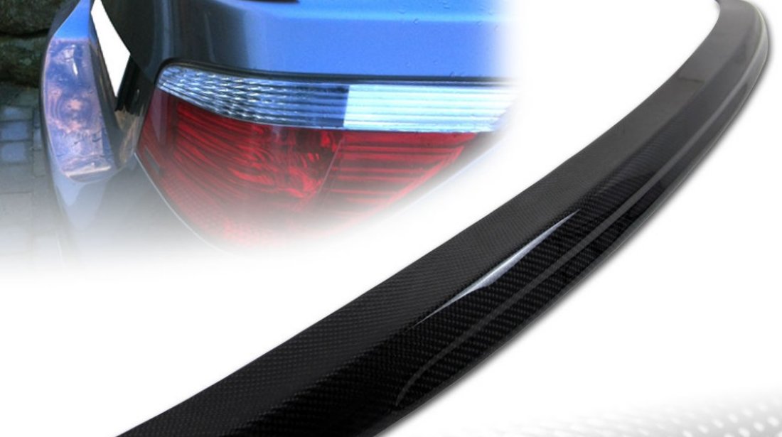 Eleron Portbagaj Hayon Capota Spate Bmw Seria 5 E60 M M5 fibra carbon