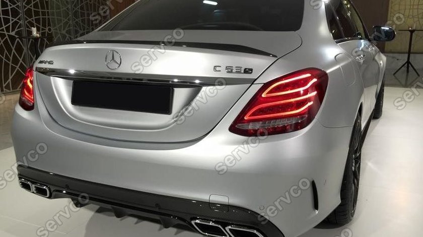 Eleron portbagaj Mercedes-Benz C-Class Clasa C W205 C63 S AMG ver1