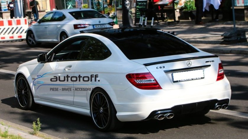 Eleron portbagaj Mercedes C204 C-Class Coupe (11-14) AMG Black Look