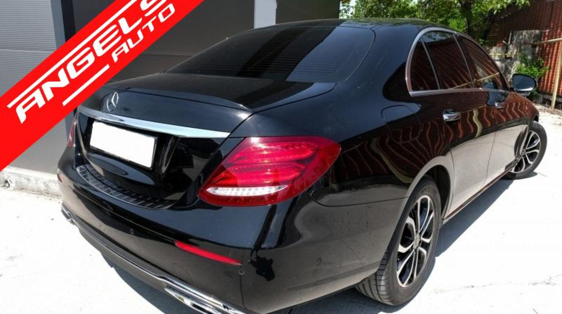 Eleron Portbagaj Mercedes E-Class W213 (2016+) Negru Lucios