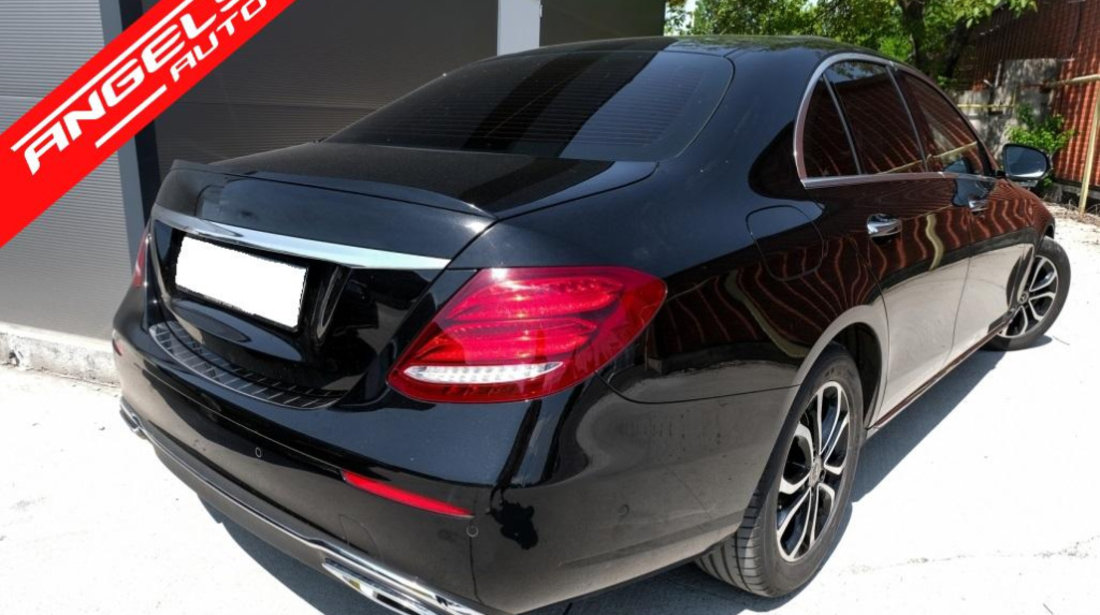 Eleron Portbagaj Mercedes E-Class W213 (2016-up) AMG Negru Mat