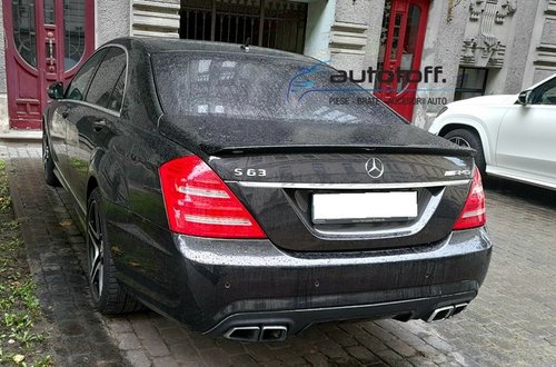 Eleron portbagaj Mercedes W221 S-Class (05-09) Black Look