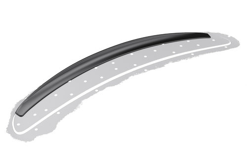 Eleron portbagaj Mini Cooper R58 toate variantele (Coupe) 2011-2015 material plastic ABS carbon look...