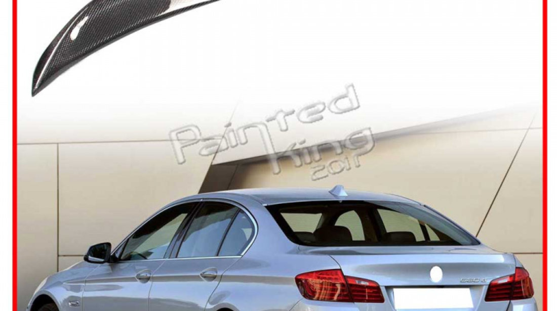Eleron portbagaj pentru BMW F10 model CS Carbon carbon CALITATE PREMIUM