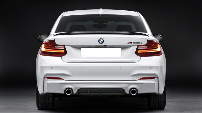 Eleron portbagaj pentru BMW Seria 2 F22 model performance look 2014-2021 carbon CALITATE PREMIUM