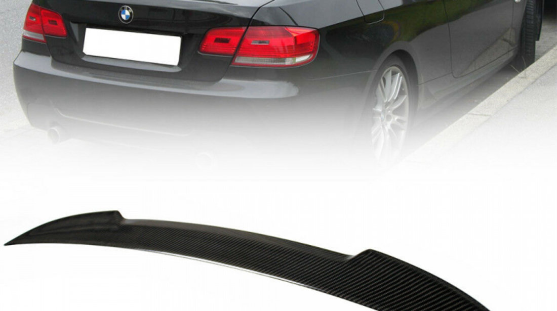 Eleron portbagaj pentru BMW seria 3 E92 model M4 look 2007-2012 carbon CALITATE PREMIUM